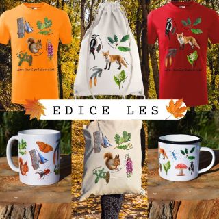 🌳🌲Představujeme vám naši novou edici LES! - pro všechny, kteří milují vůni lesa. 🌿🍄🐿️Naše trička, hrnečky i tašky s...